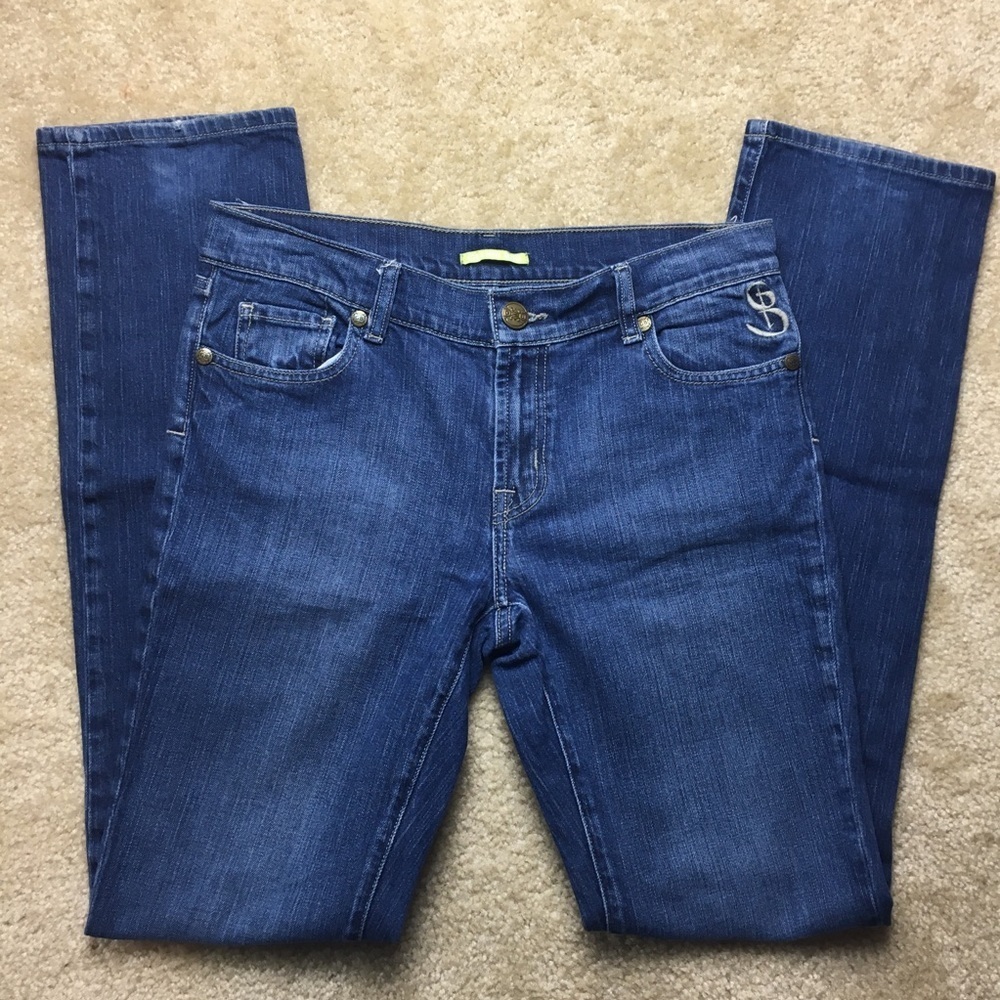Gianni Bini Jeans with embroidered pockets Size 29